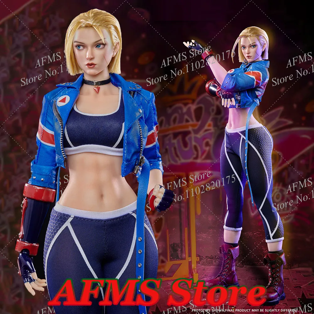 STARMAN MS-012 1/6 Scale Collectible Figure Female Agent Blue Bee Cammy Fighting Girl 12inch Women Soldier Action Figure Model