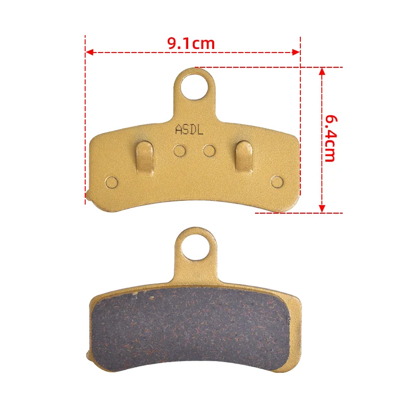 Brake Pads For HAR/LEY DAVIDSON FXD FLSTFB FLSTF FLSTC FLSTN FXCW FXCWC 1584 Rocker Softail FXS FLSTC N FLSTFB Fat Boy Softail