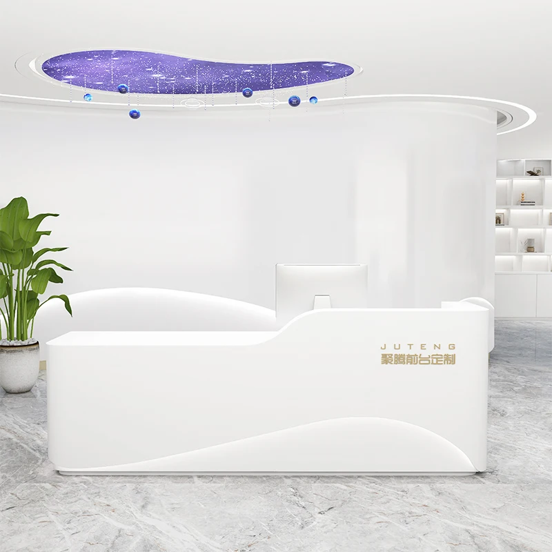 Checkout page Clothing store Collection cabinet Beauty salon Hair salon Reception table Small light luxury bar