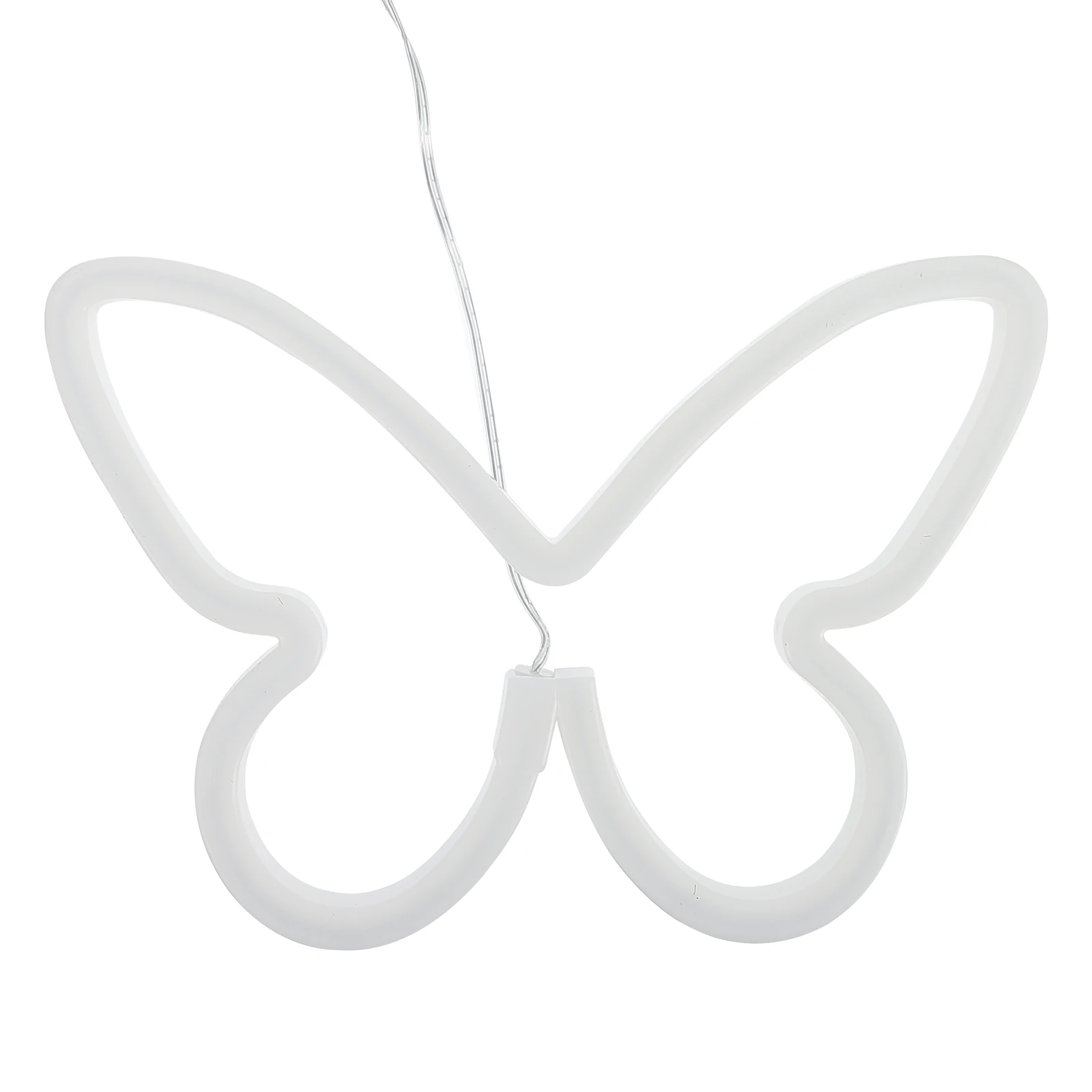

1pc Butterfly Decorative Led Neon Lamp Usb Usb Neon Light Dual Use Home Bedroom Garden Party Decoration Gift