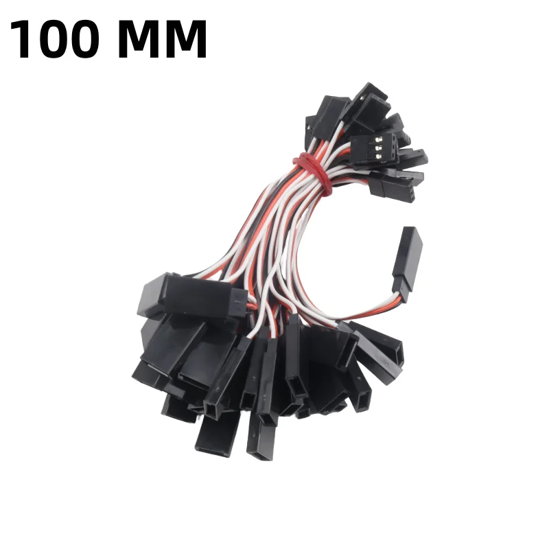 Câble d'extension Servo RC, fil JR pour hélicoptère Rc Drone 10 pièces 150mm