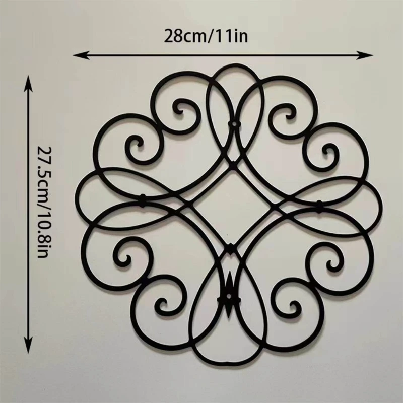 Los elegantes colgantes decorativos Metal para pared mejoran belleza tu habitación, envío directo
