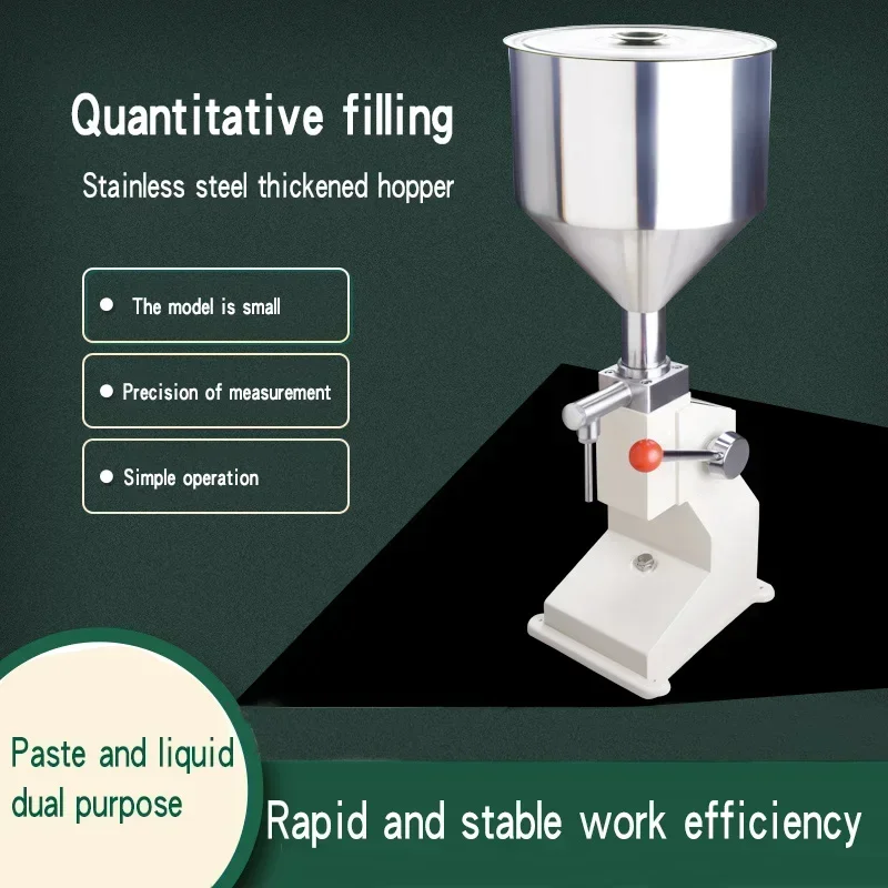 Casa 220v manual pequena máquina de enchimento vinho mel óleo comestível quantitativo máquina dispensadora creme gel líquido enchimento machi