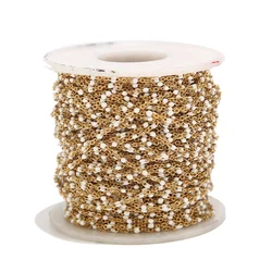 2M1.5MM Width Stainless Steel Enamel Satellite Cable Link Chain