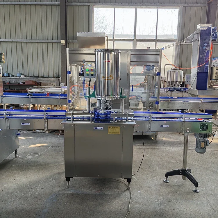 Máquina automática de conservas de suco pequena