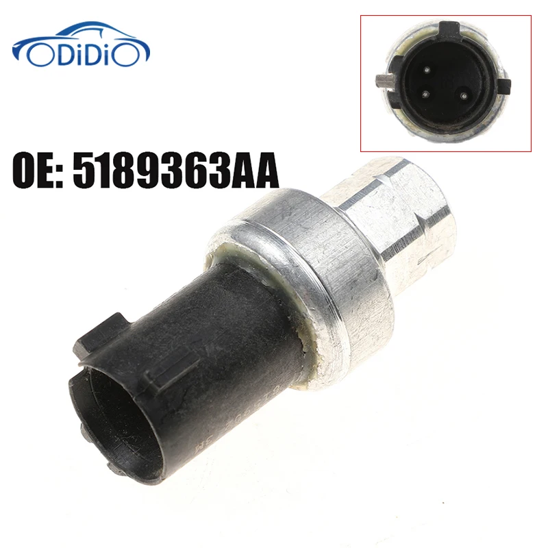 5189363AA 3 Pins Air Condition Pressure Sensor For Jeep Patriot Wrangler Grand Cherokee Liberty 05066512AA 05175684AA 05191766A