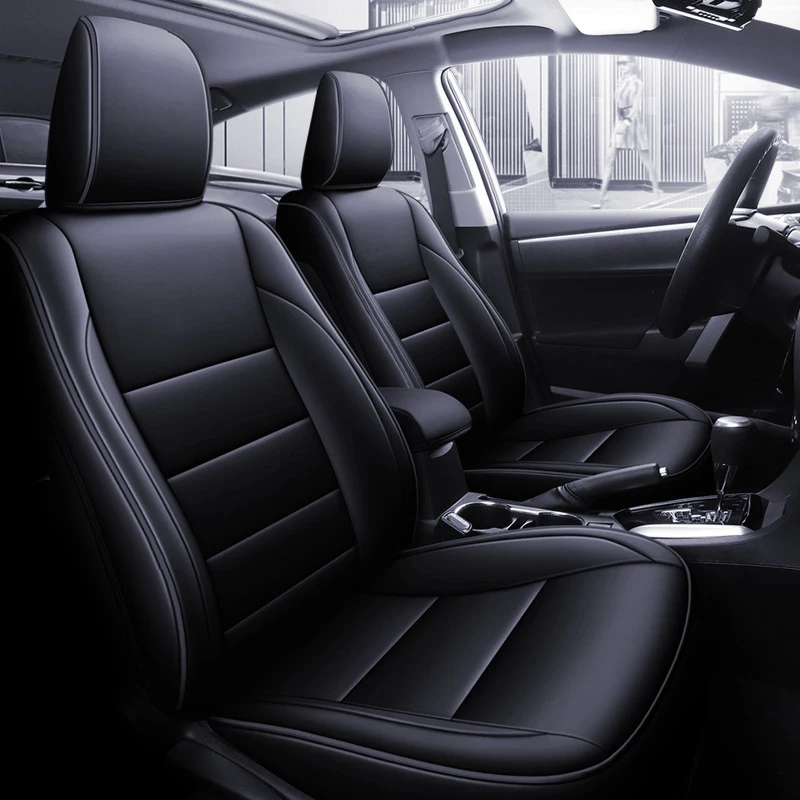 

Custom Full Coverage Car Seat Covers For Toyota Corolla 2014 2015 2016 2017 2018 Auto Protector Seat Cushion Waterproof Styling
