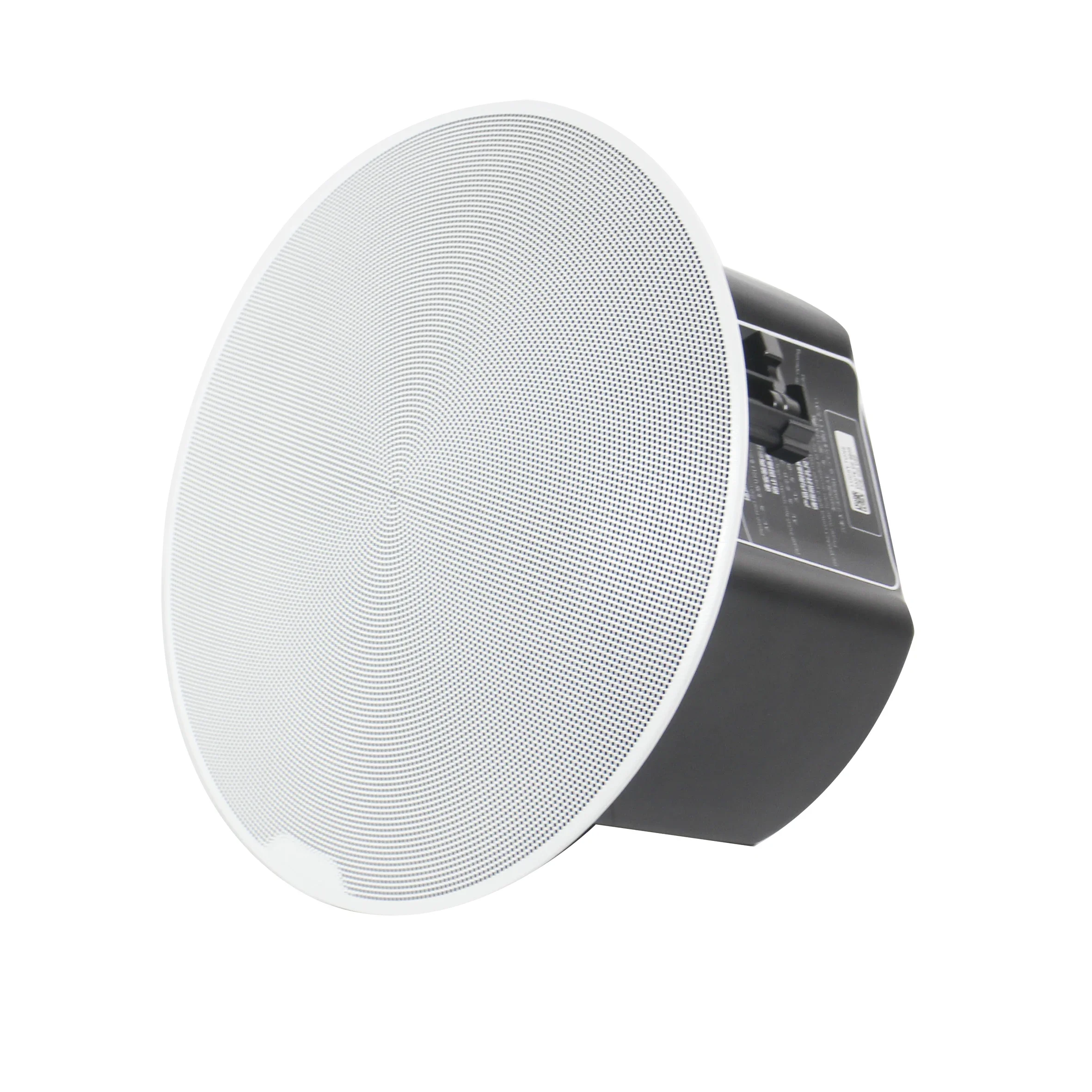 6 inch 60W Coaxial Ceiling Speaker with Rimless Front, safety Wire and 100V Transformer for PA Public Address System