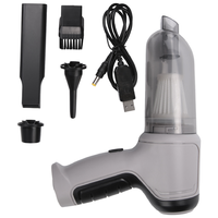 F-F 120W Cordless Air Blower Handheld Portable Air Duster Mini 9000Pa Wireless Car Vacuum Cleaner Cyclonic Suction Home