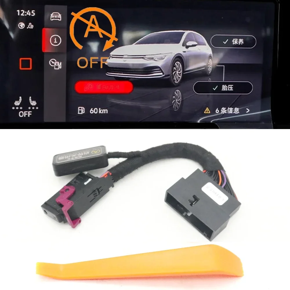 Auto Start Stop Engine System Off Eliminator Device Control Wire Sensor Cable Plug For Seat Cupra Formentor Leon Mk4 2020-2024