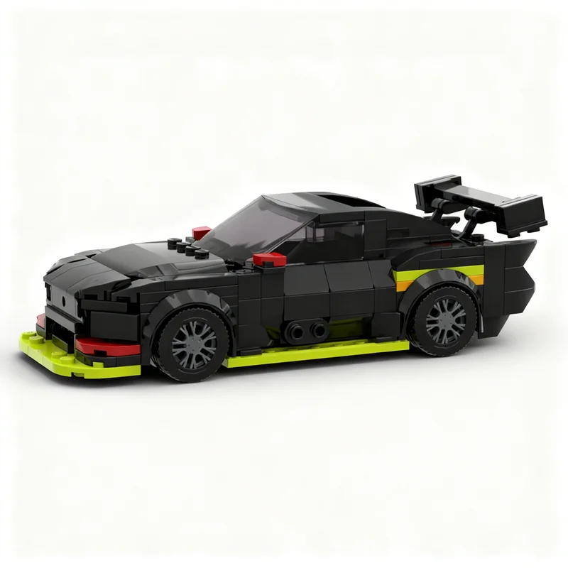 331pcs MOC Monster Energy Tickford Racing Forded Model Building Blocks Architecture Idea DIY Kids Brick Christmas Gifts Toys view 3