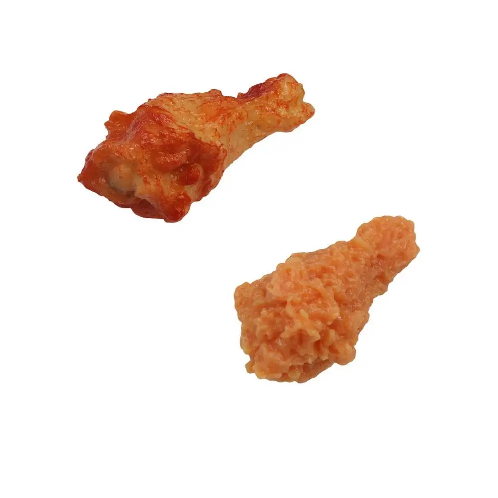 Food Model Simulation Fried Chicken Wings Decorative Props Chicken Nuggets Fake Chicken Leg Realistic Artificial Simulation Food