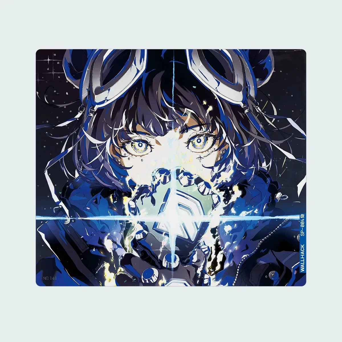 Cool Girl Glass Mousepad Sora Game Mouse Pad Customized Pattern Tempered Smooth Gaming Desk Mat Fps Esports Office Gaming
