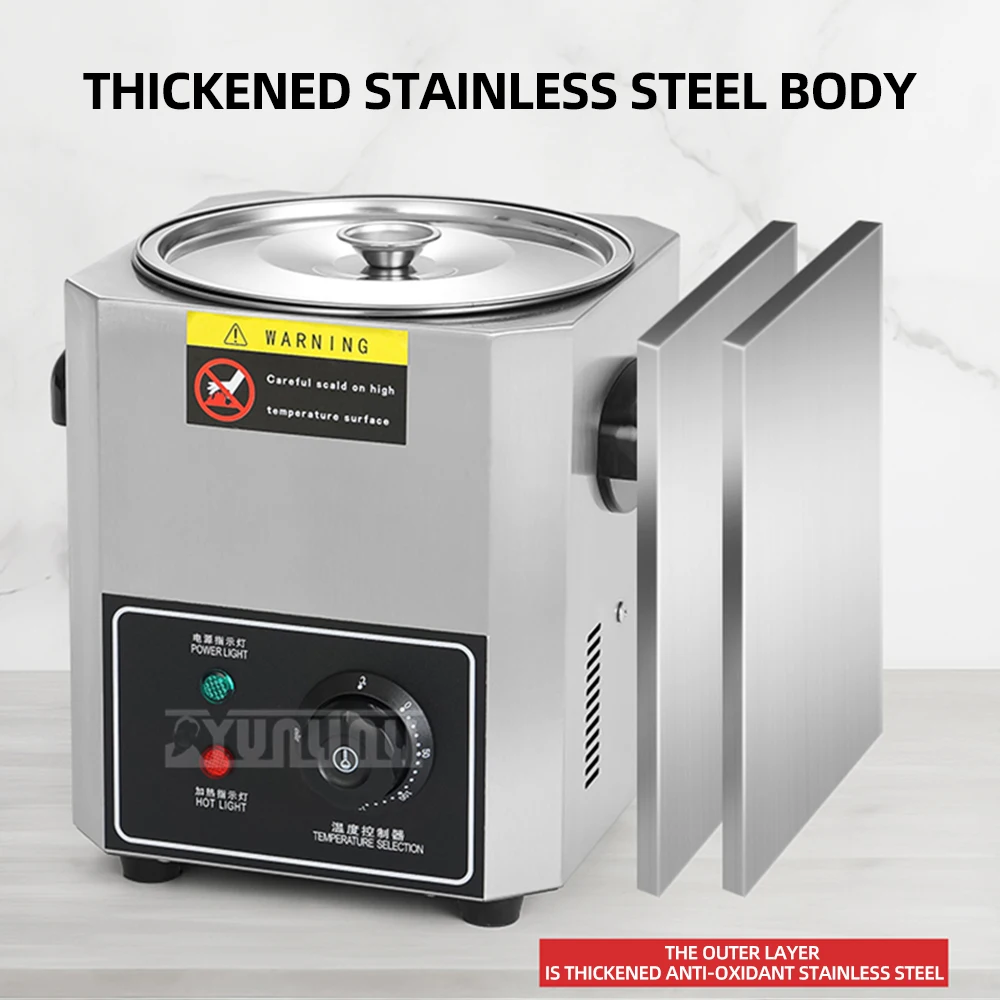 2L Hot Oil Fritteuse Spiegelei Maschine mit Temperaturregelung