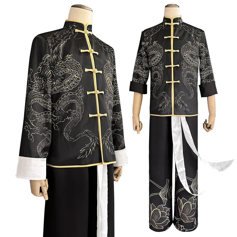 FC6HOLOUN Mob 100 Anime Reigen Arataka Cosplay China Costume Kung Fu Tang Suit Outfit Stage Uniform Gift Halloween Christma@FC8!