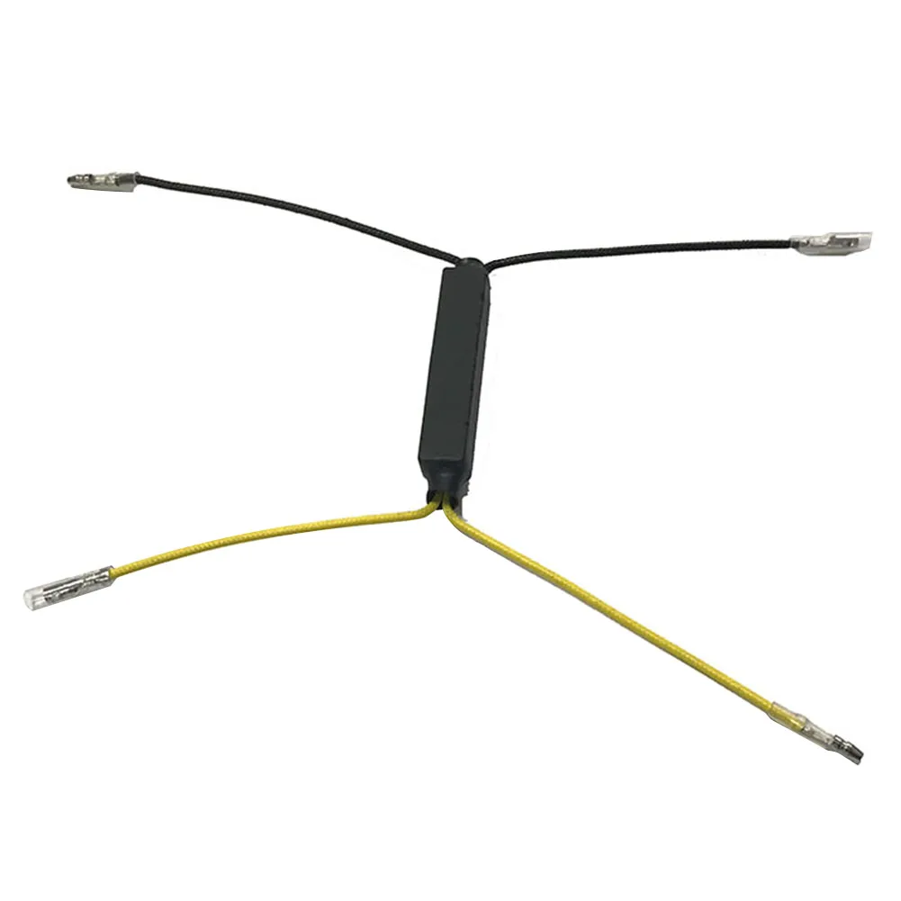 12 فولت 21 واط المقاوم فك 26 أوم خطأ فك حل خطأ الوامض مؤشر LED تحميل المقاوم للدراجات النارية بدوره أضواء الإشارة