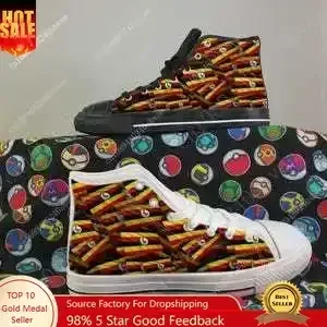 

Uganda High Top Shoes Mens Womens Teenager Sneakers Canvas High Quality Outdoor Daily Sneaker Custom Made Couple Shoe