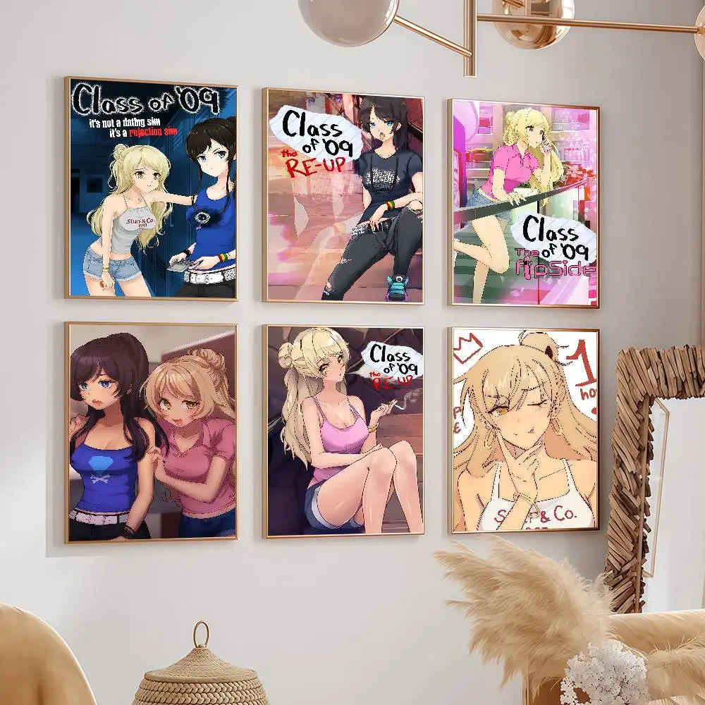 Game Class of '09 the F-Flip S-Side Posters Wall Decorations For Dorm Rooms Bedroom And Living Room Gift