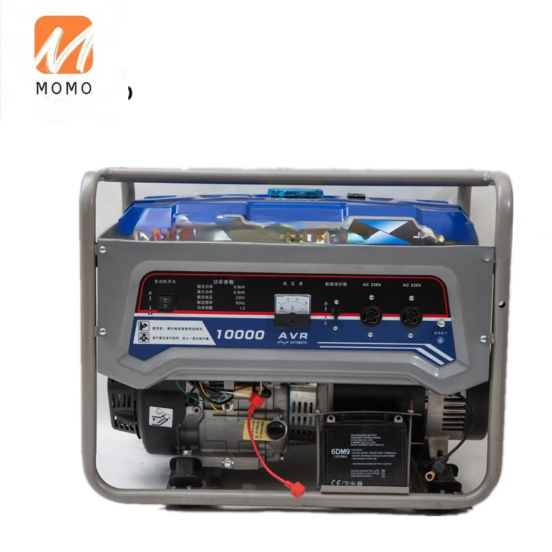 Gasoline generator commercial small hand start RV household portable 24V electric start pure copper motor gasoline generator