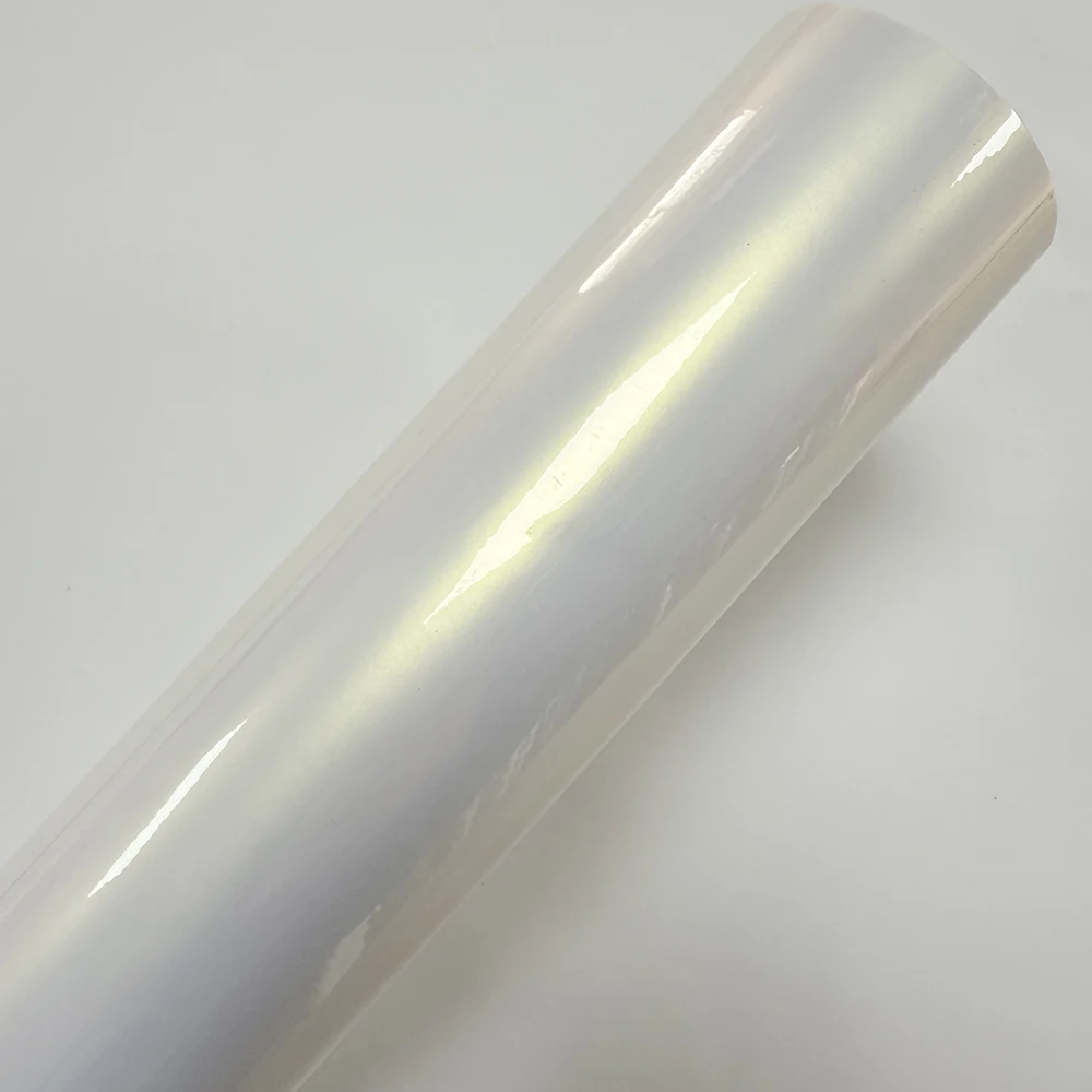 

Gloss White Change Gold Purple Green Premium Vehicle Vinyl Wrap Self Adhesive Decal Car Wrapping Foil Air Bubble Free 50x9M Size