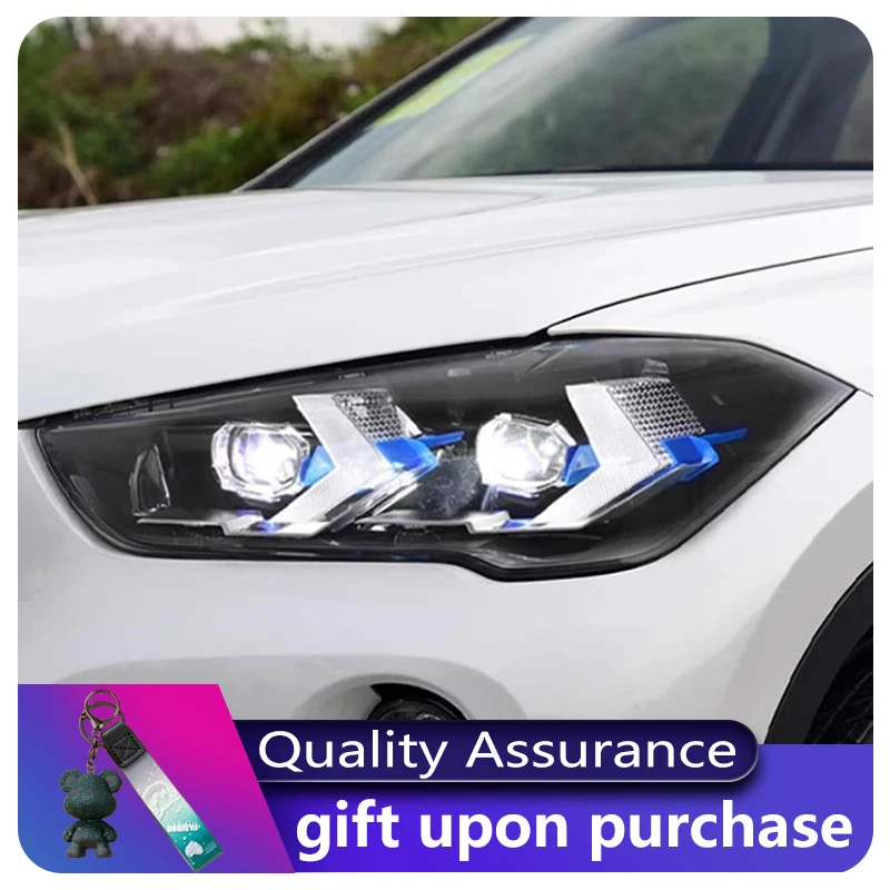 

Ходовые огни авто для автомобиля 12 В BMW X1 F48 F49 2016-2019 Фара светодиодная Drl Высокая конфигурация дневного света Аксессуары для поворота Передняя лампа