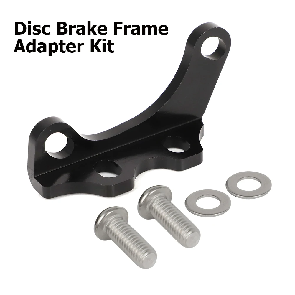 Disc Brake Frame Adapter Kit Fit Mountain Bike Converts 22mm Hayes to I.S. 51mm For Most Schwinn /Gary Fisher/ Trek etc