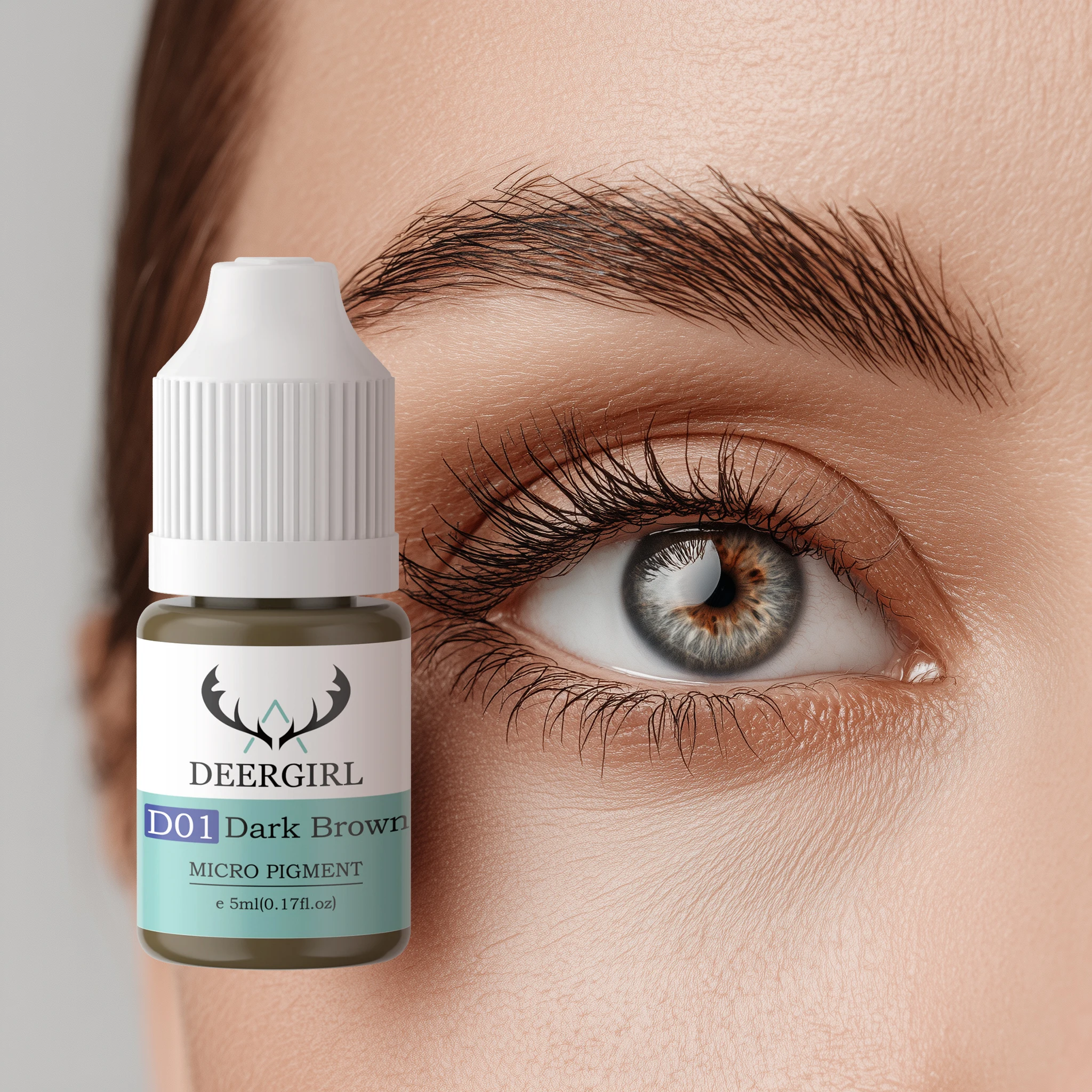 

Deergirl Eyebrows Tattoo Ink 24 Colors 5ML Semi Permanent Makeup Lip Ink Eyebrows Eyeliners Pigments Tattoo Pigments Beauty Art