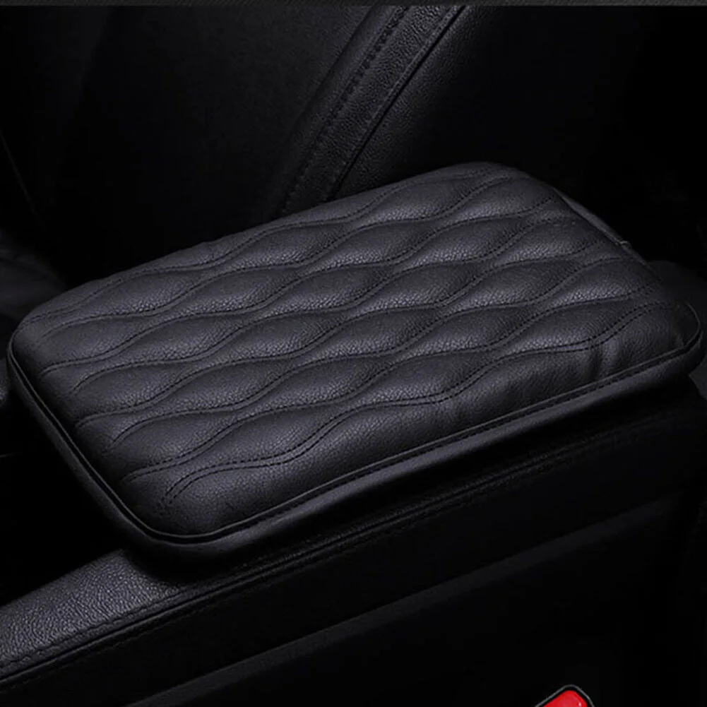 

Central Controlling Suitcase Armrest Pad Cover 29.4x20.8cm /11.57x8.18inch Black Central Rubber+PU Leather Practical