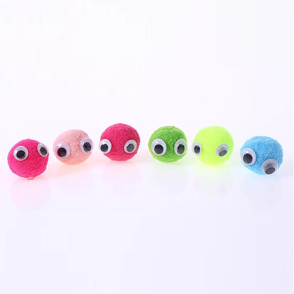 100 stücke Bunte Pompon Ball Handwerk Material 3 cm Verschiedene Farben Für Kinder Diy Kugeln Ball Kunst Projekt Kindergarten Dekor nähen