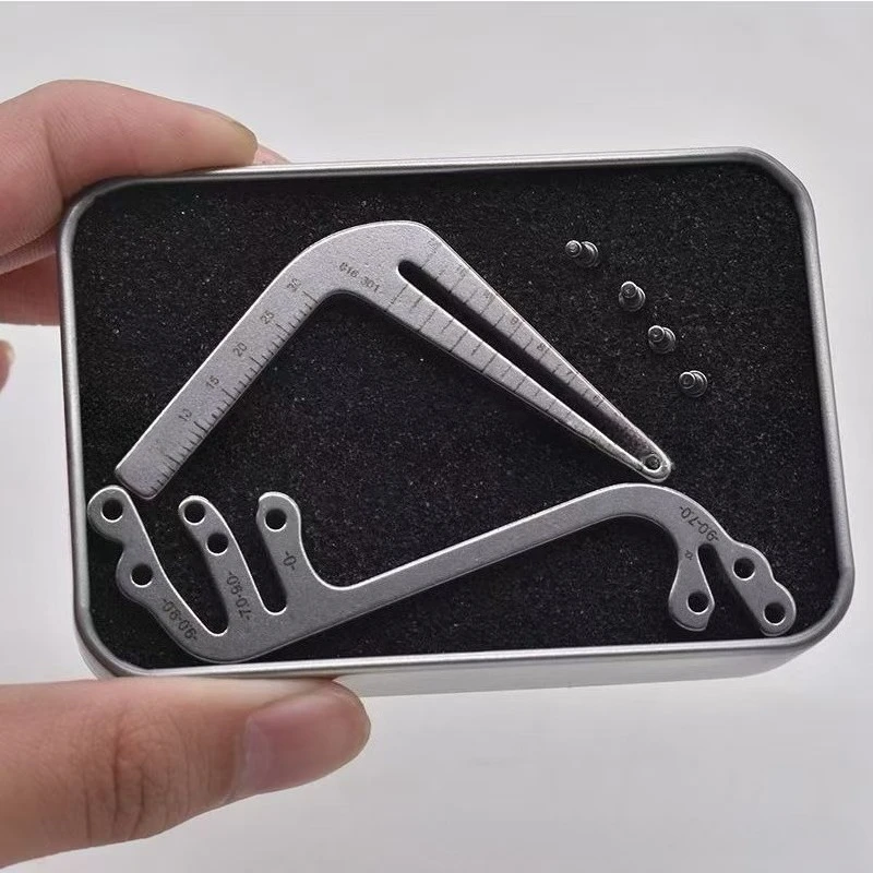 1 Pcs Lab Implants Locating Guide Implant Tools Planting Positioning Guide Angle Ruler Lab Tools Stainless Steel Autoclavable