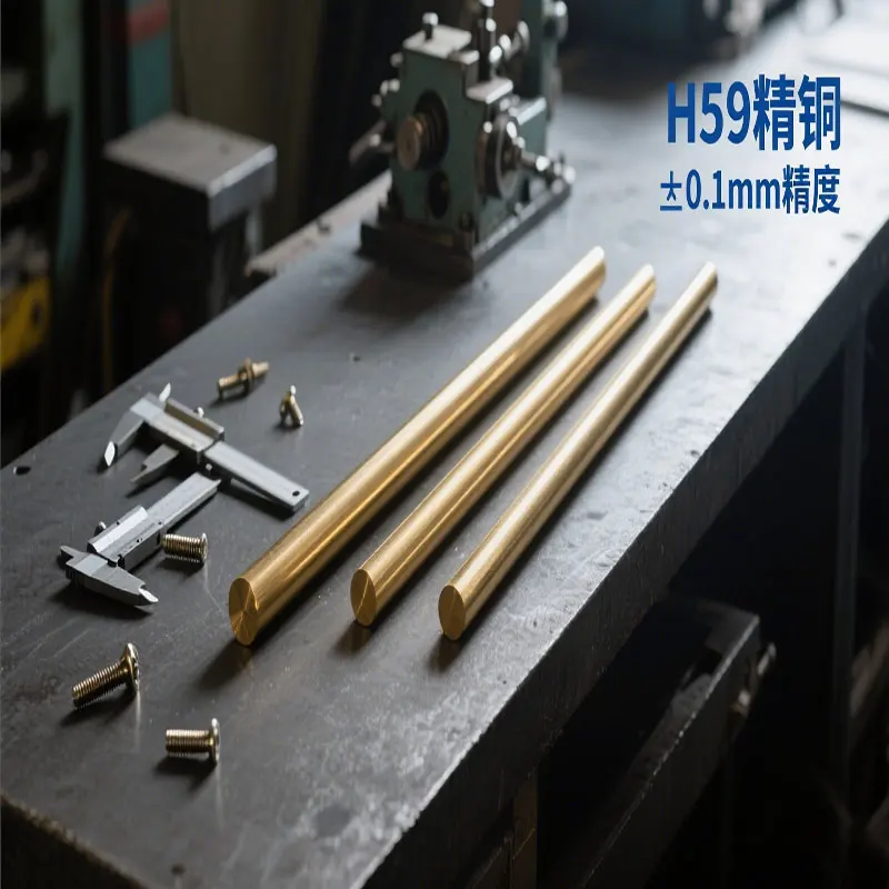 

H62 Brass Rod H65 Eco-Friendly Lead-Free Brass Rod 2 3 4 5 10mm Solid Round Bar Cold Bending Pure Copper Rod