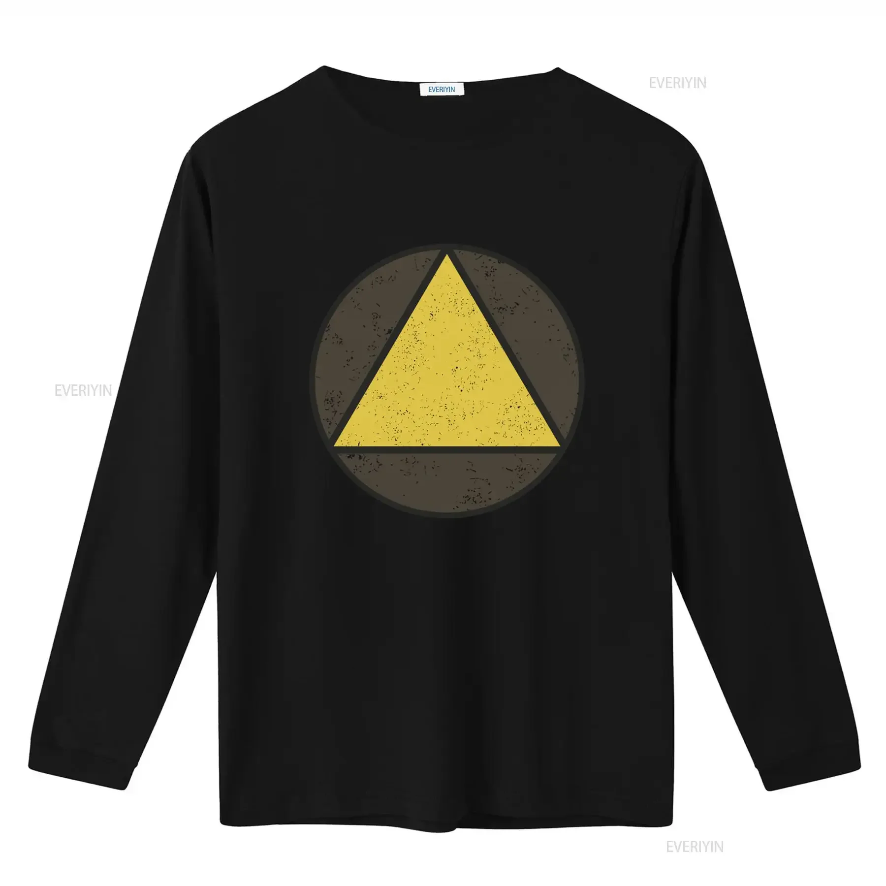David Legion Haller Symbol Triangle Circle T Shirt for Gaming Fans Stylish Comfortable vintage Washed streetwear