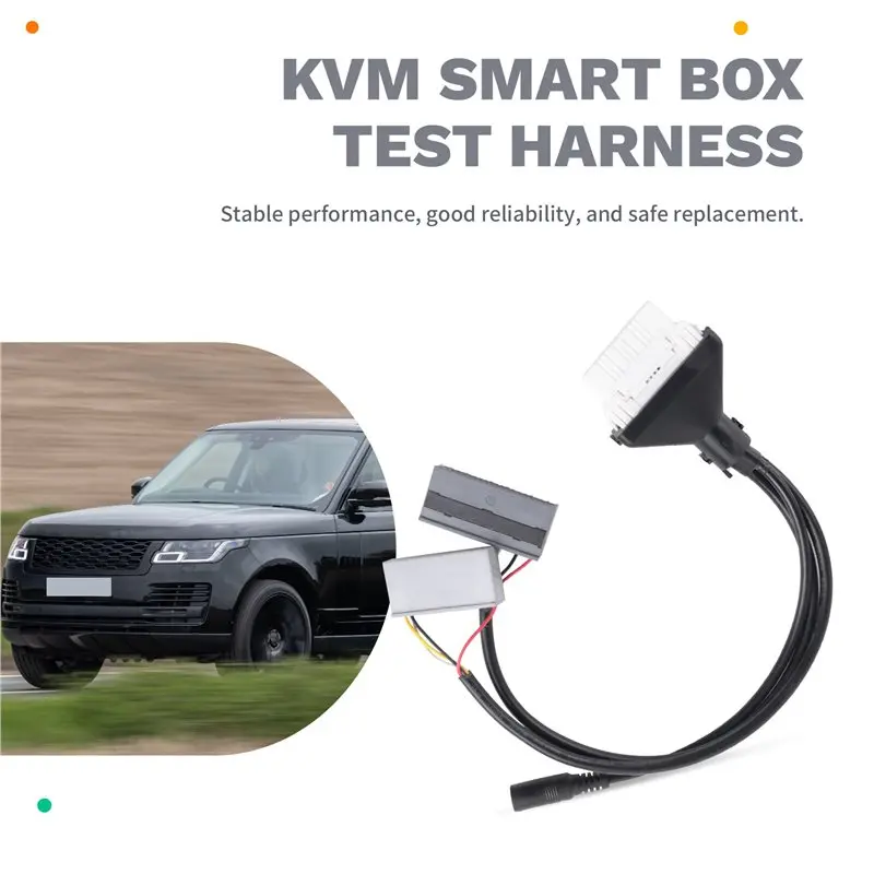 For Land Rover J-L-R Pre-2017& Post-2017 2-In-1 Communication Test Cable KVM RFA