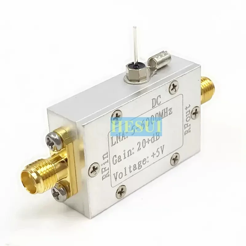 

Модуль широкополосного радиочастотного усилителя мощности 6 ГГц, 5 МГц-6000 МГц, 20 дБ с экранирующим корпусом с ЧПУ