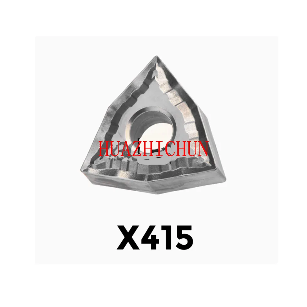 

HUAZHICHUN WNMG080404MT CT3000 -X415 X343 M3T Твердосплавные вставки Фреза Инструмент