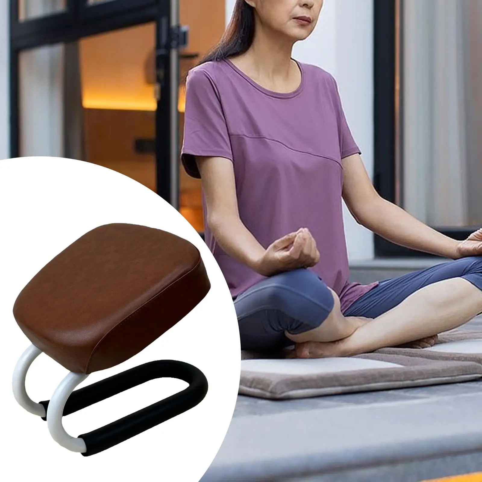 

Kneeling Meditation Stool Housewarming Gift Cushion for Yoga Studio Home