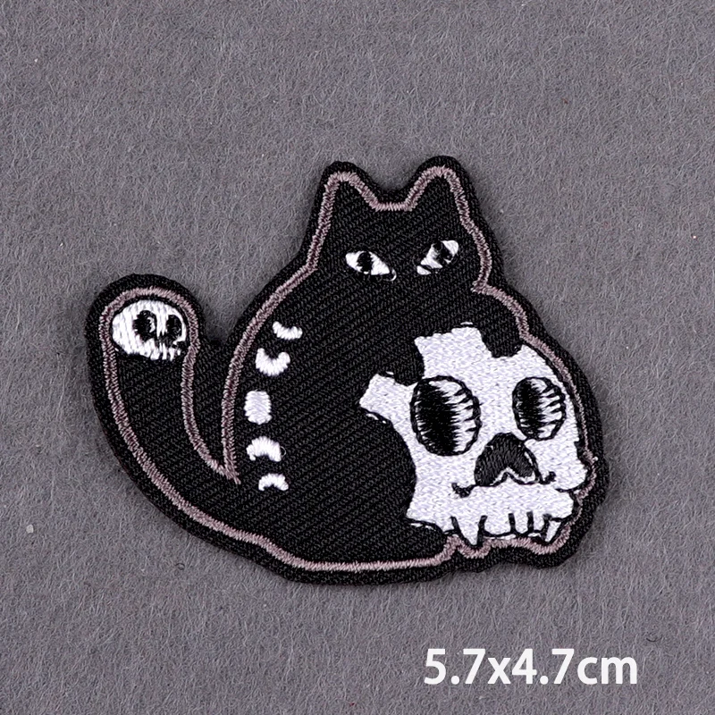 Hippie-Aufnäher zum Aufbügeln, thermoadhäsiver Patch für Kleidung, Rock-Stil, Stickerei-Aufnäher für Kleidung, Jesus-Applikationen-Aufkleber, DIY – Detail 23