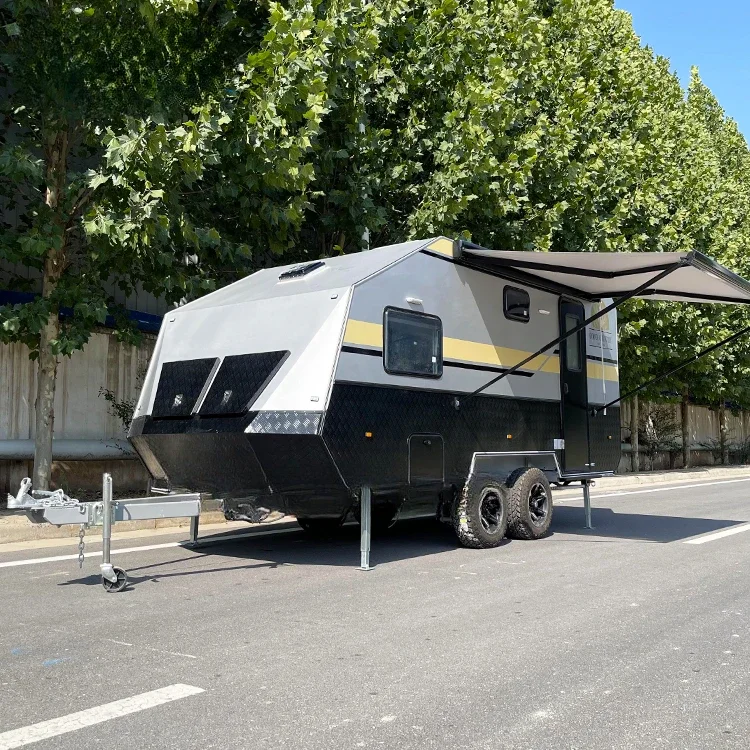 Hot Sales Fixed Trailer RV Retro Internet Famous Homestay Scenic Spot RV Family