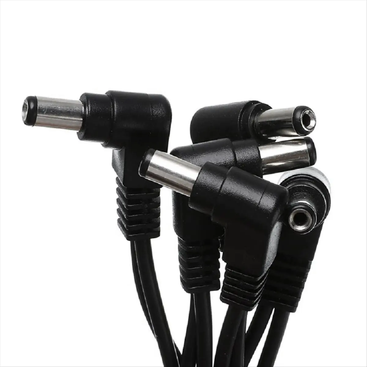 A46U Daisy Chain Cable 1 to 5 Ways Guitar Effect Pedal Accessory 9V DC Adapter Plug Power Cord