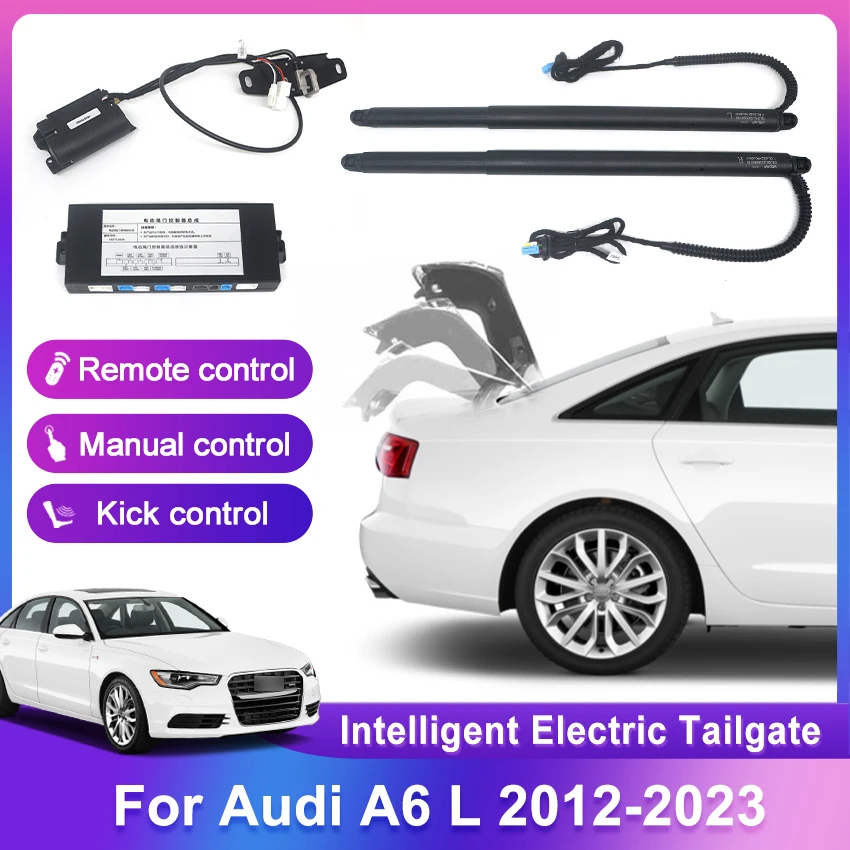 

Car Electric Tailgate Automatic control Trunk drive Car Rear door power kit For Audi A6 L 2012-2023,Electric Trunk