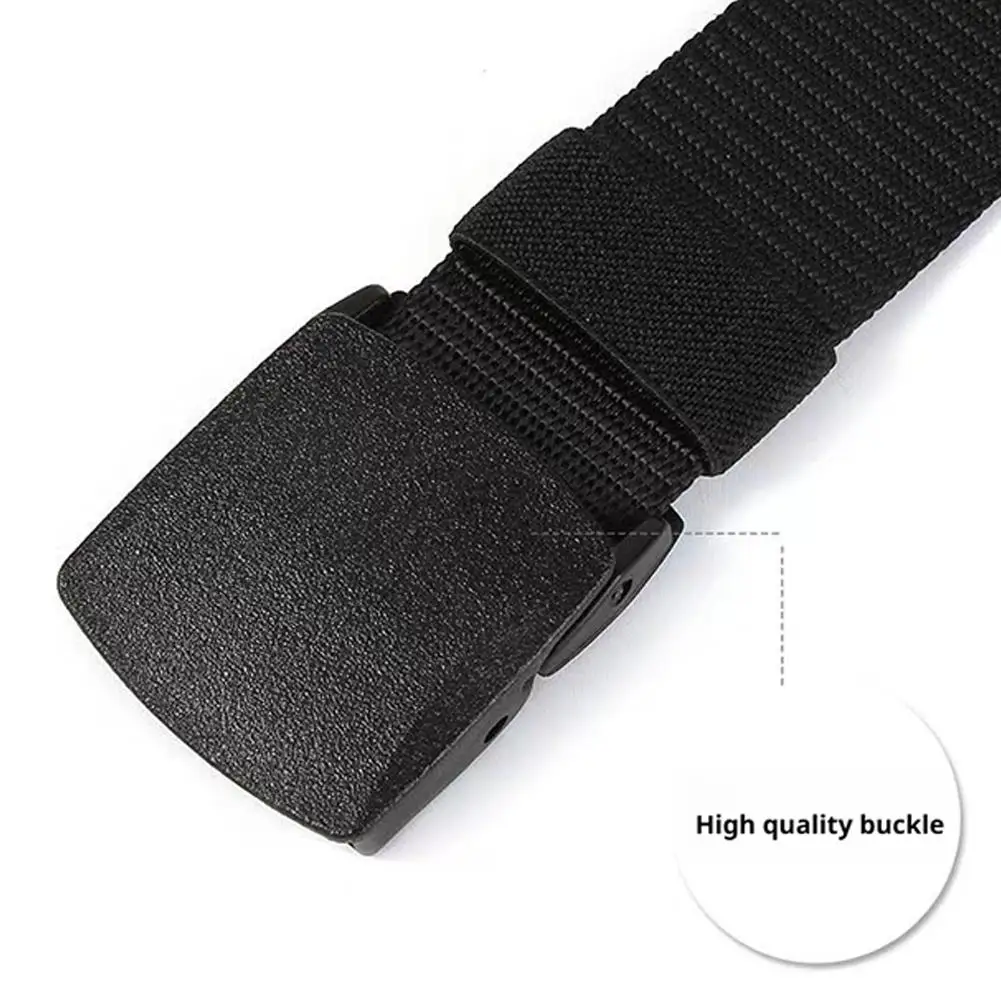 1/2 Stück Nylon-Canvas-Hüftgürtel für Herren, elastischer Gürtel, militärischer taktischer Schnallengürtel zum Wandern im Freien, Stretch-Gürtel mit Schnellverschluss – Detail 15