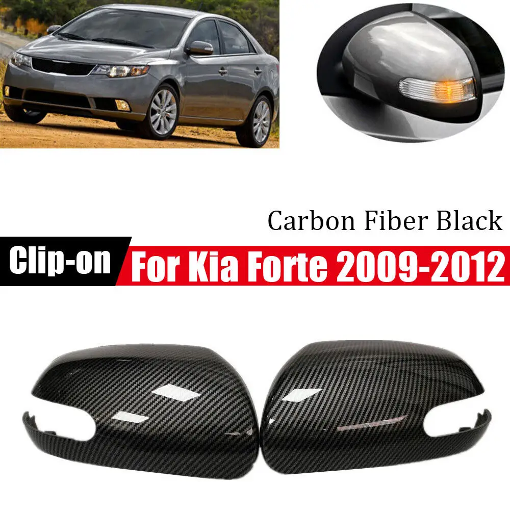 For KIA K3 Forte Cerato Ceed 1 2009 2010 2011 2012 2013 Car Replacement Rearview Side Mirror Cover Wing Cap Door Shell Trim