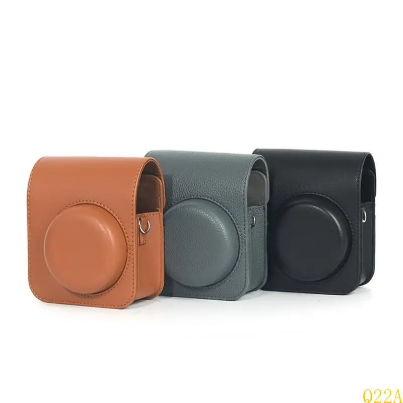 Q22A For Mini 41 Vintage Film Camera Camera Case Minimalist Film Machine PU Leather