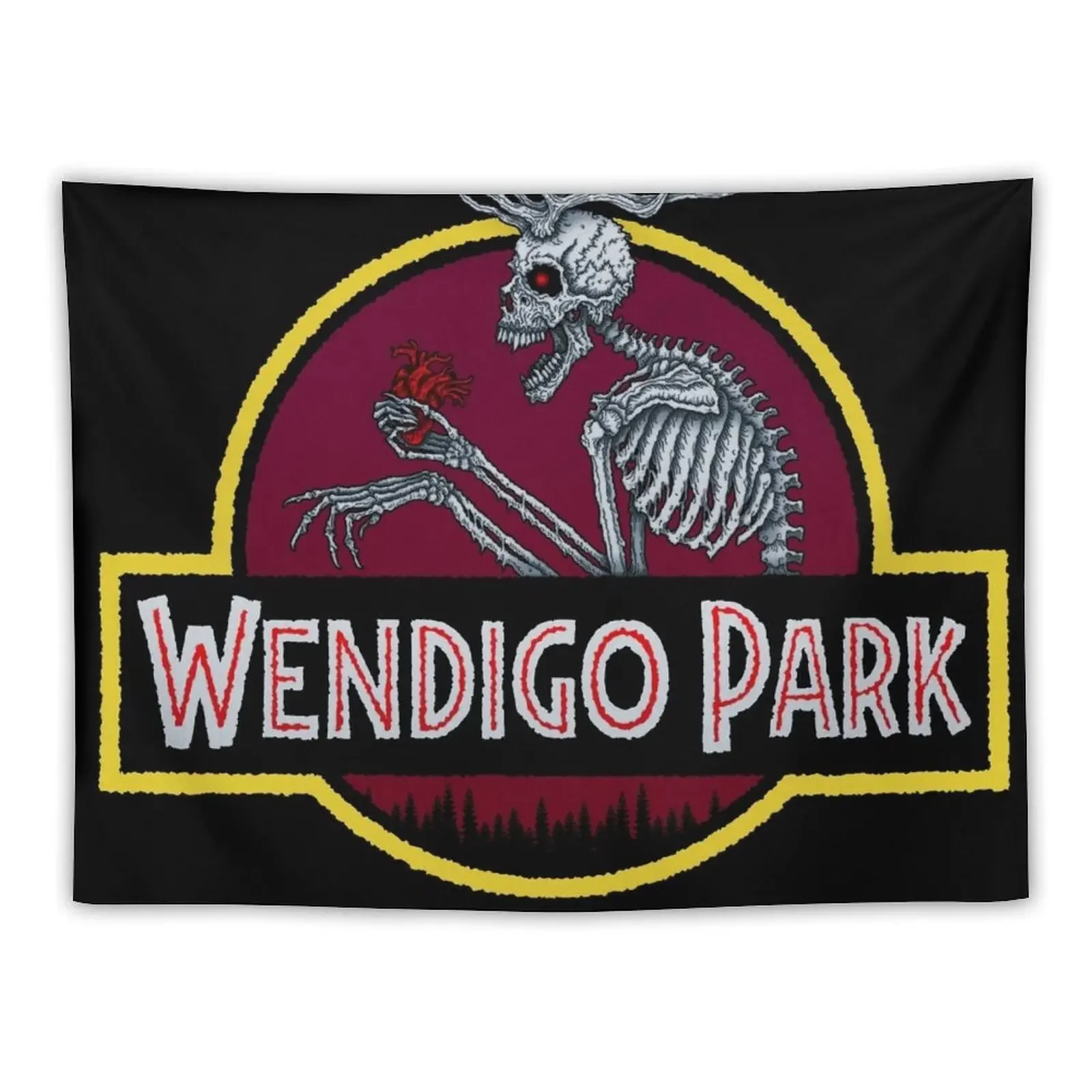 

Wendigo Park - Azhmodai 22 Tapestry Living Room Decoration Wall Hangings Decoration Wall Decoration Items Tapestry