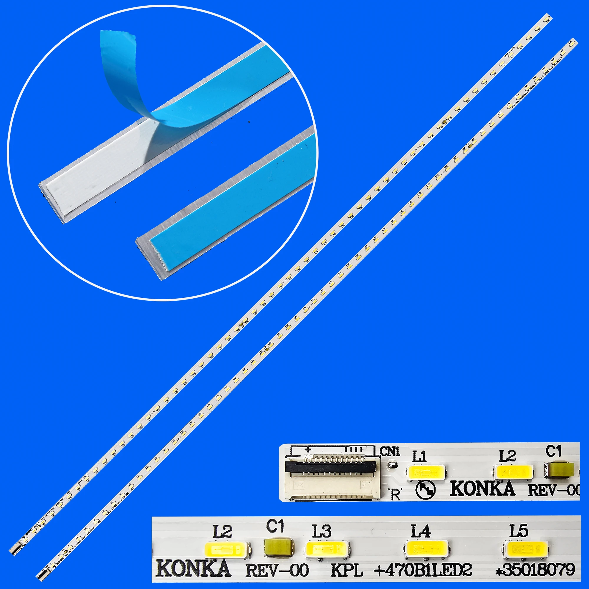 LED Backlight strip For Konka REV-00 KPL + 470B1LED2 35018080  LED47R5500PDF 47k3DS200 DNS K47DS712