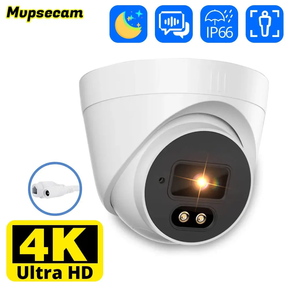 

POE 8MP 4K 5MP HD IP Camera POE Outdoor Waterproof H.265 Security Surveillance Dome CCTV Camera Motion Detection Security IP Cam