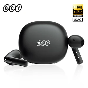 QCY ailybuds e10ワイヤレスイヤホンLDACコーデックヘッドフォン付きハイレスオーディオBluetooth 5.4空間サウンドTWSイヤホン13mmドライバー 6 QCY T1Cのベストセールス充電ケース-4