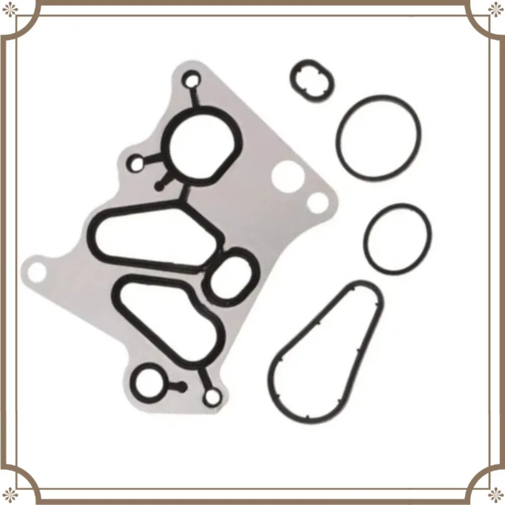 

2711840280 Oil Filter Adapter Gasket Replacement Housing Seal for Mercedes Benz W204 W212 C180 C200 C260 E200 E260 2008-2014