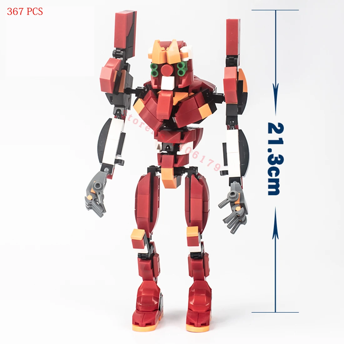 

hot Robot war technical Warrior MK Mecha EVA-02 PRODUCTION bricks Evangelions model figure weapon building block toys child gift