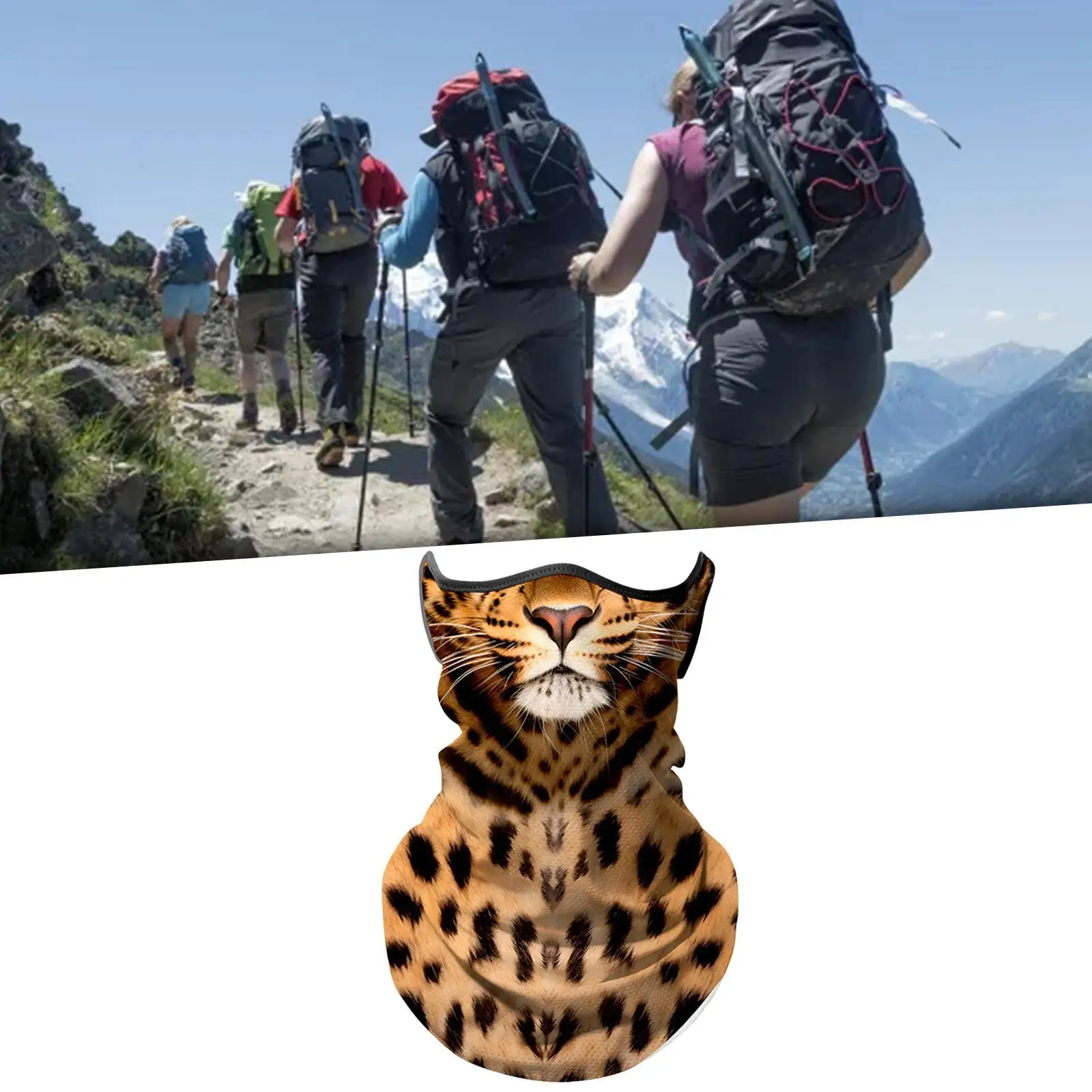 Outdoor Sports Cooling Neck Gaiter Scarf Sun Protection Face Cover Breathable Mask for Women Men